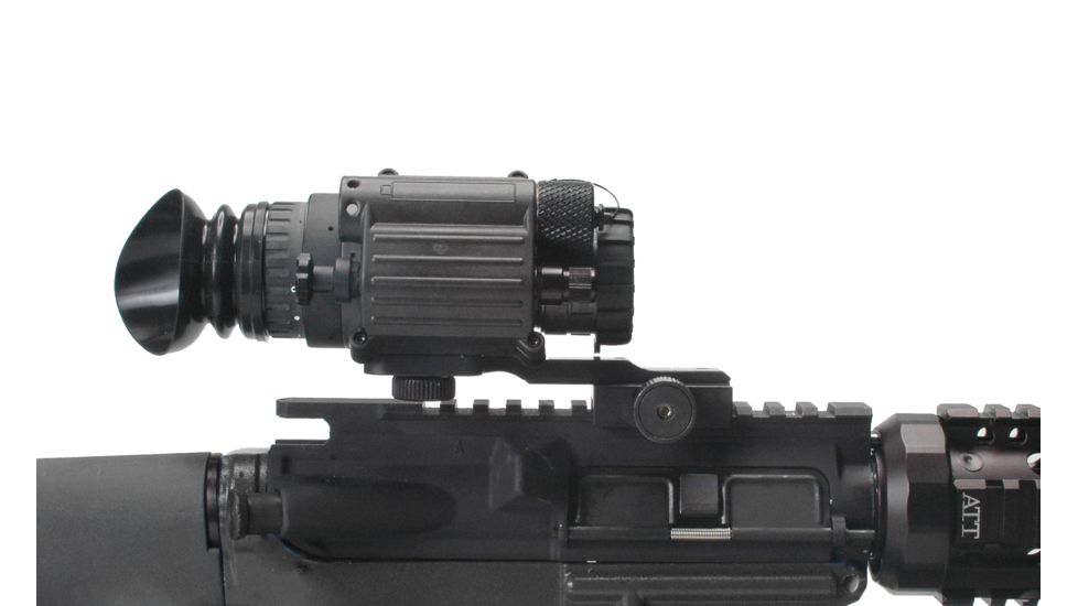 Bering Optics PVS-14BE Elite Night Vision Monocular Kit, MIL SPEC White Phosphor, Gen 3+, Unfilmed w/Manual Gain, Black BE73140MGUW