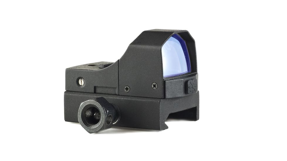 Bering Optics Rubicon Reflex Sight w/ 5 Setting Ret. Control, Black, 1.9ininx1.2inx1.5in BE50004