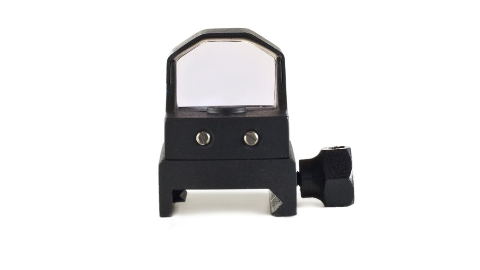 Bering Optics Rubicon Reflex Sight w/ 5 Setting Ret. Control, Black, 1.9ininx1.2inx1.5in BE50004