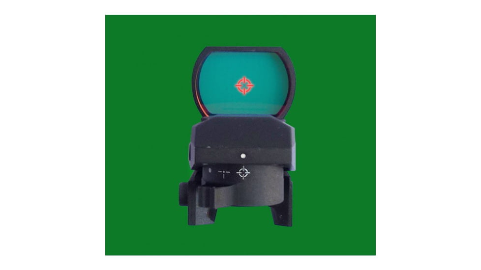 Bering Optics Sensor Reflex Sight w/ Auto Ret. and 6 Setting Ret. Control, Black, 3.2inx1.4inx2.1in BE50002