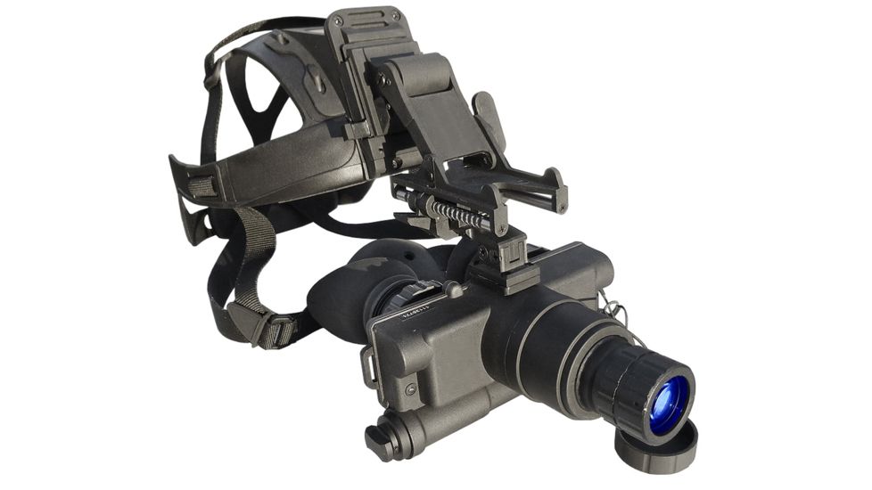Bering Optics Stryker 1.0x24 Gen 2+ NV Goggles w/ Universal Head Gear, Black, 7.2inx5.2inx2.3in BE25125