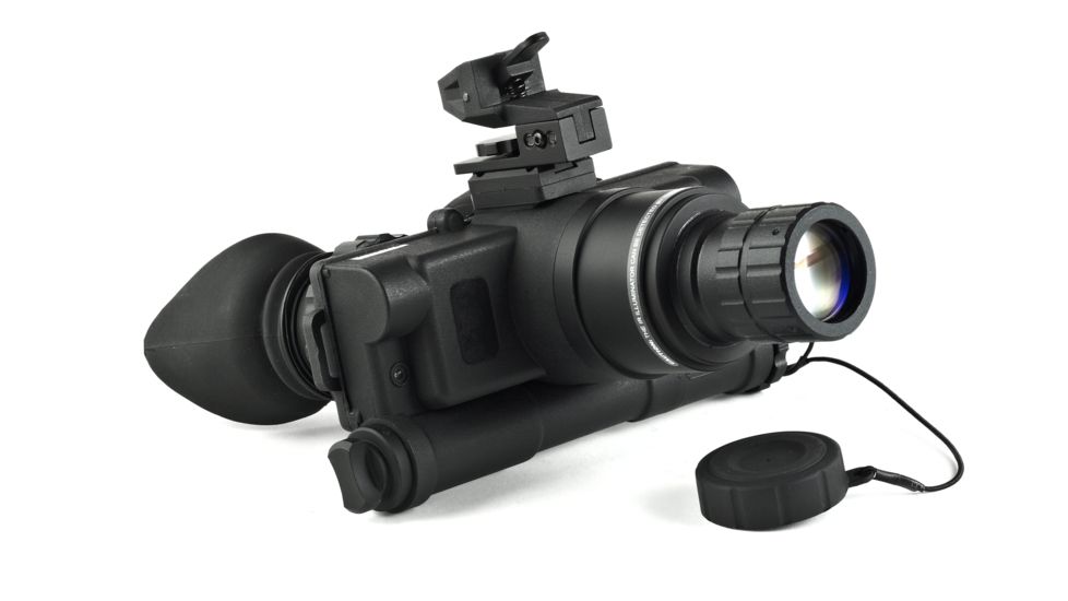 Bering Optics Stryker 1.0x24 Gen 2+ NV Goggles w/ Universal Head Gear, Black, 7.2inx5.2inx2.3in BE25125