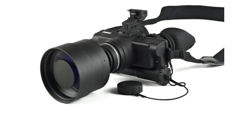 Bering Optics Stryker 1.0x24 Gen 2+ NV Goggles w/ Universal Head Gear, Black, 7.2inx5.2inx2.3in BE25125