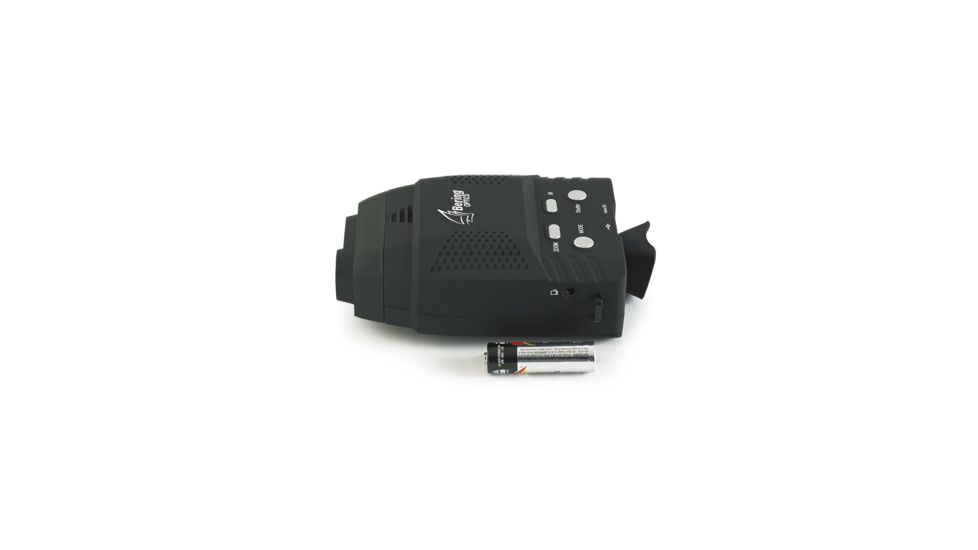 Bering Optics Urban Patrol 1.0x-2.0x15 Digital Zoom Night Vision Camera, Black, BE18015