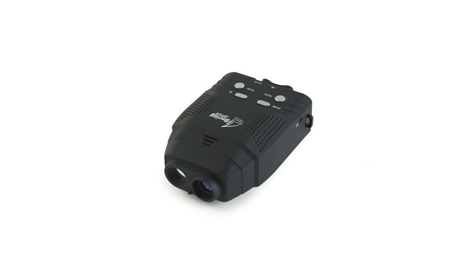 Bering Optics Urban Patrol 1.0x-2.0x15 Digital Zoom Night Vision Camera, Black, BE18015