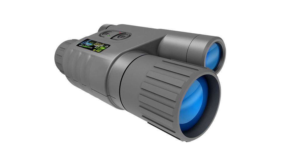 Bering Optics Wake2 2.5x40 Gen I Compact Night Vision Monocular, Black, 7.1inx3.2inx2.0in BE14040