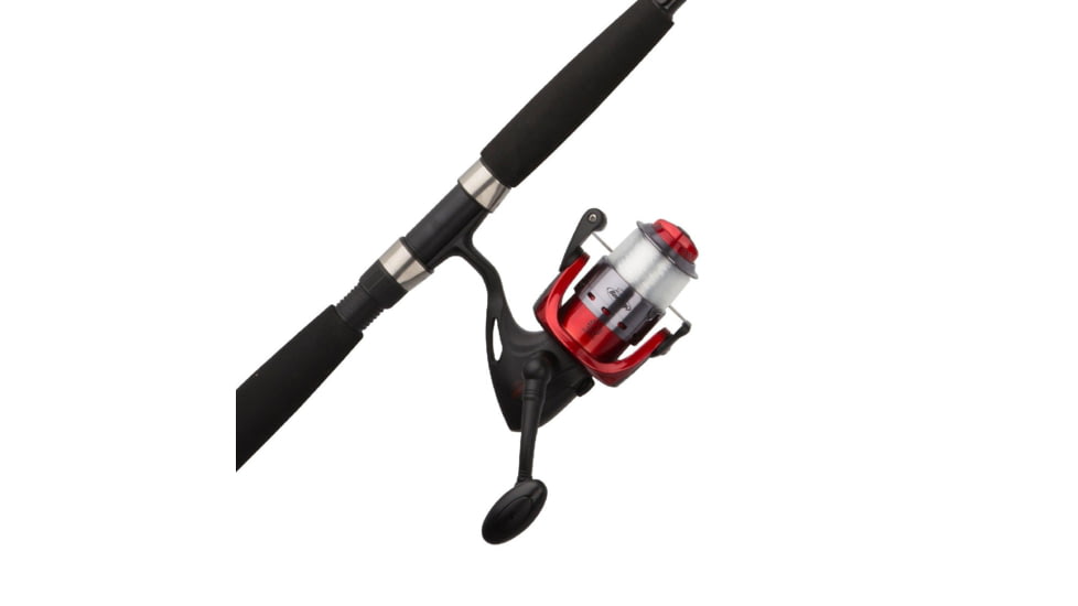 Berkley Big Game Spinning Combo, Black/White/Red, 50, 1404097