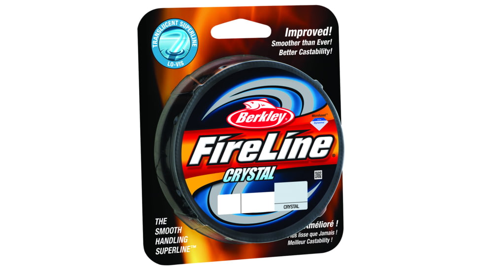 Berkley FireLine Fused Crystal Braided Line 20lb/8 125yd Filler Spool, BFLFS20-CY