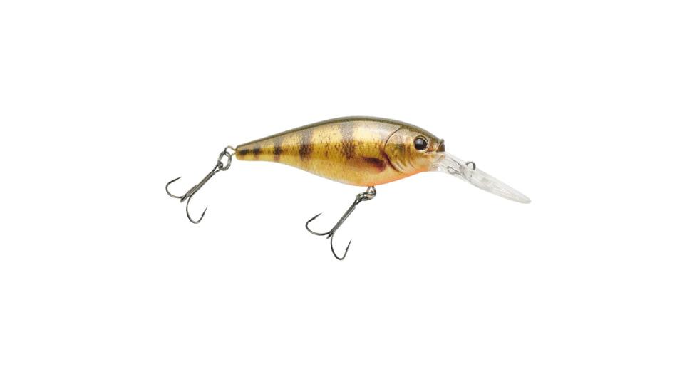 Berkley Flicker Shad Crankbait, HD Yellow Perch, 7, 1520873