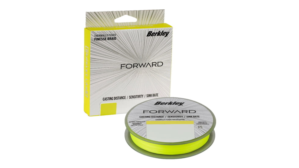 Berkley Forward Braid Filler Spool, Flame Green, 0.010 in/0.25 mm, 1621811