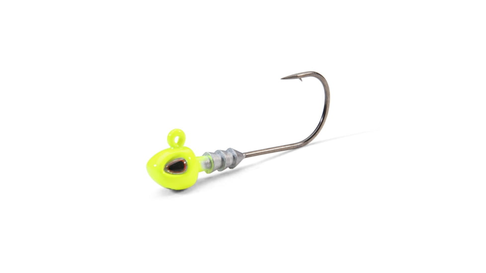 Berkley Fusion19 Hybrid Jighead, 1/8 oz, 3/0, Chartreuse, 1571525