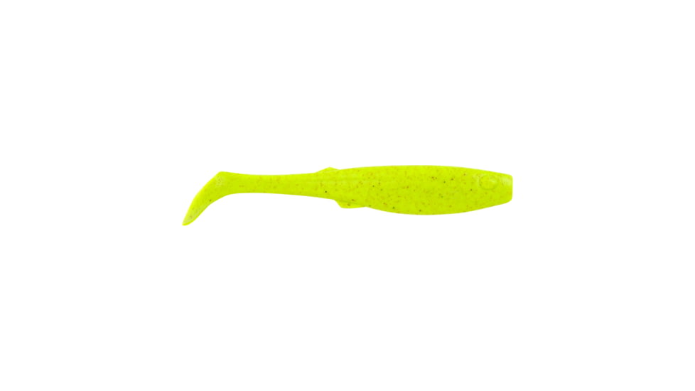 Berkley Gulp! Alive! Paddleshad, Pint 4x7, 5in, Chartreuse, GAPPS5-CH
