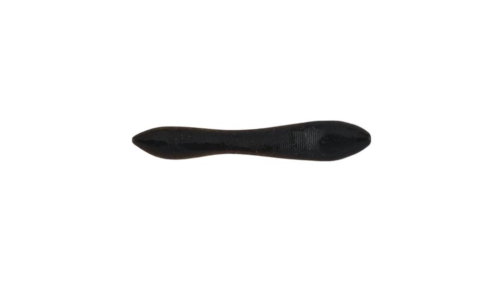 Berkley Gulp Leech Soft Bait, 3in, 12 Pack, Black Pumpkin, 1565034