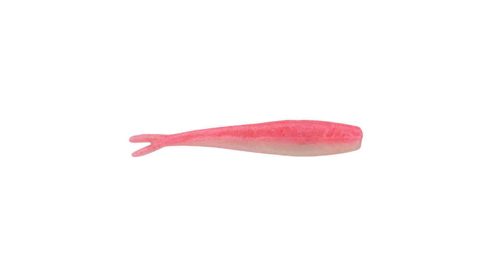 Berkley Gulp! Minnow Soft Bait, 1in, 10 Pack, Pink Shine, 1564842