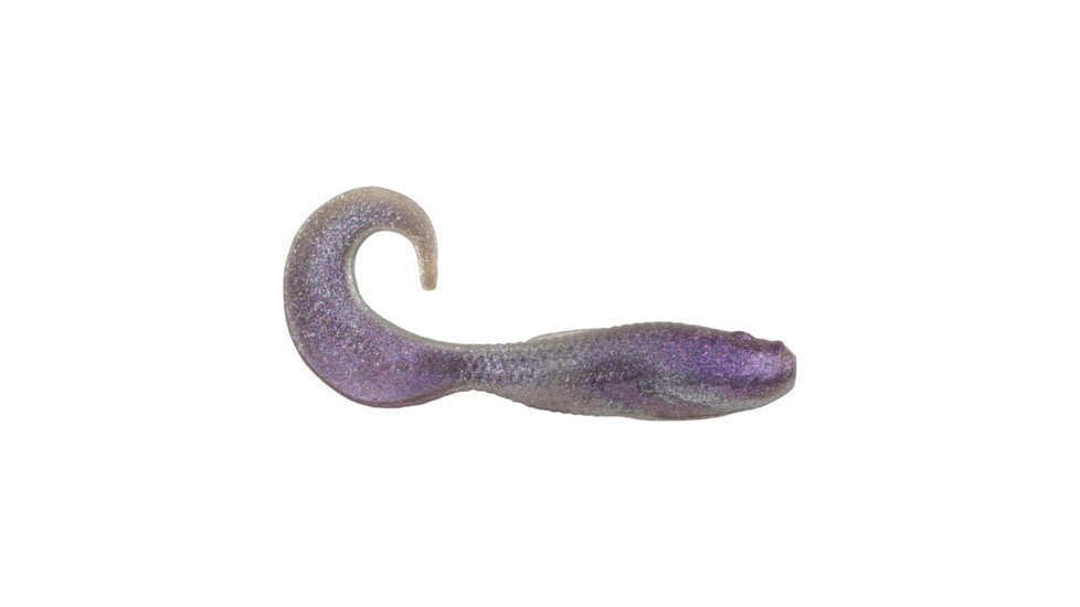 Berkley Gulp! Saltwater Swimming Mullet Soft Bait, 4in, 10 Pack, Purple Chrome, 1573138