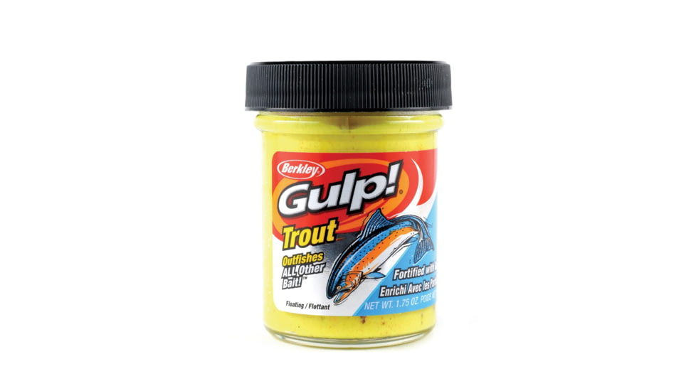 Berkley Gulp! Trout Dough, Gulp, Chunky Chartreuse, 1130664