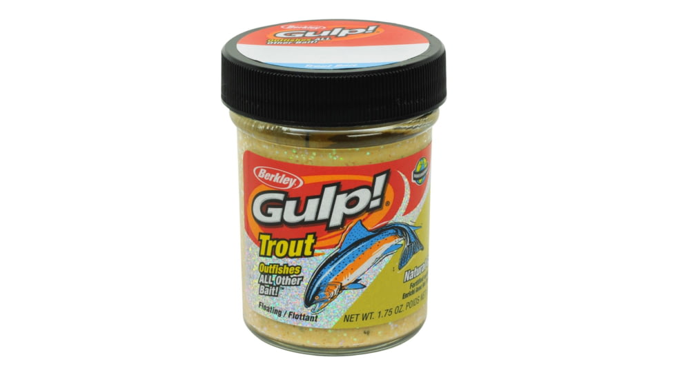 Berkley Gulp! Trout Dough, Gulp w/Salmon Egg, Chunky Cheese, 1203138