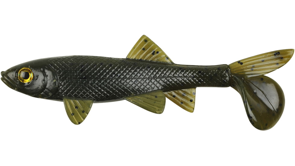 Berkley Havoc Sick Fish Bait, 4in., Green Pumpkin 178334