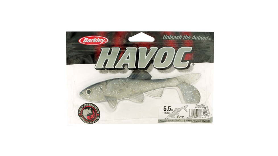 Berkley Havoc Sick Fish Bait, 5.5in., Disco Shad 178385