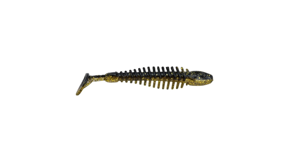 Berkley PowerBait Bonefish Soft Bait, 2.5in, 10 Pack, Midnight Shine, 1571433