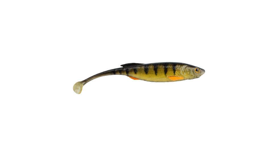 Berkley PowerBait Drip Swimmer Soft Bait, 3in, 6 Pack, Ghost Perch, 1624199