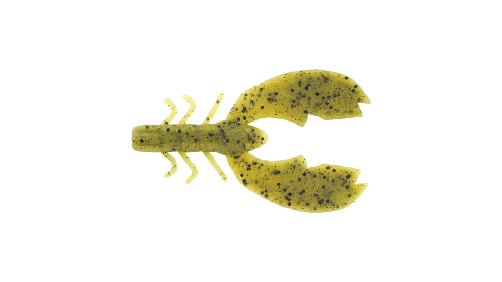 Berkley PowerBait MaxScent Chigger Craw Soft Bait, 3in, 8 Pack, Summer Craw, 1520653