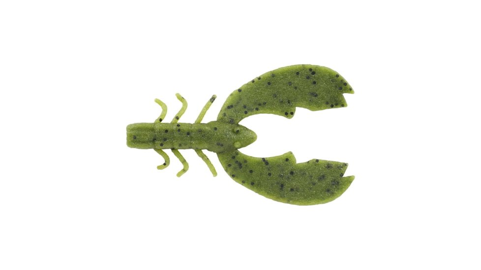 Berkley PowerBait MaxScent Chigger Craw Soft Bait, 3in, 8 Pack, Watermelon, 1520654