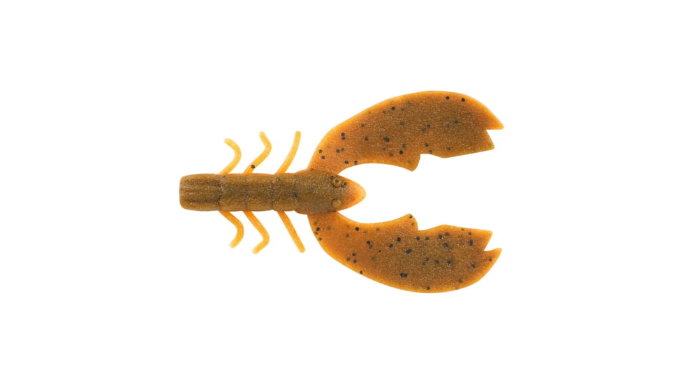 Berkley PowerBait MaxScent Chigger Craw Soft Bait, 4in, 7 Pack, Alabama Craw, 1520655