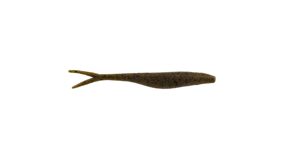 Berkley PowerBait MaxScent Flatnose Jerk Shad Jerkbaits, 10 Pack, 5in, Green Pumpkin, 1482252