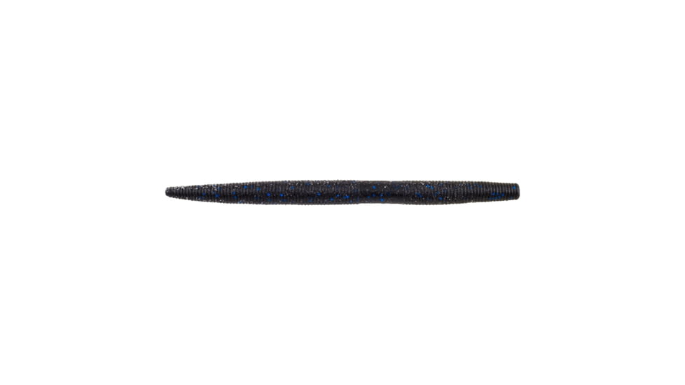 Berkley PowerBait Maxscent The General Soft Bait, 4in, 10 Pack, Black Blue Fleck, 1482195