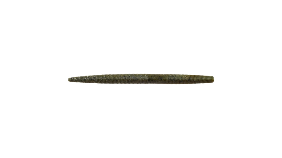 Berkley PowerBait Maxscent The General Soft Bait, 5in, 8 Pack, Green Pumpkin/Watermelon, 1436792