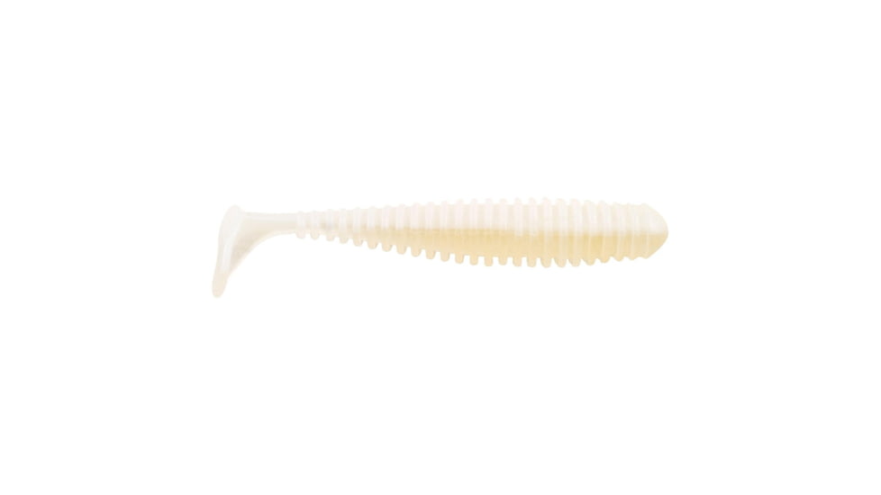 Berkley PowerBait Power Swimmer Swimbaits, 3.8in, 6 Pack, French Pearl, 1523427