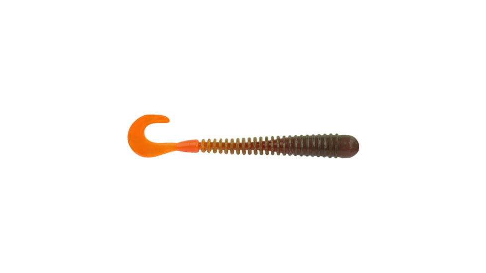 Berkley PowerBait Rib Worm Soft Bait Lures, 4in, 10 Pack, Blown Motor, 1592968