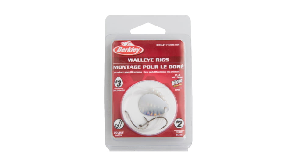 Berkley Walleye Rig - Colorado, Whiteout, 3, 1323003