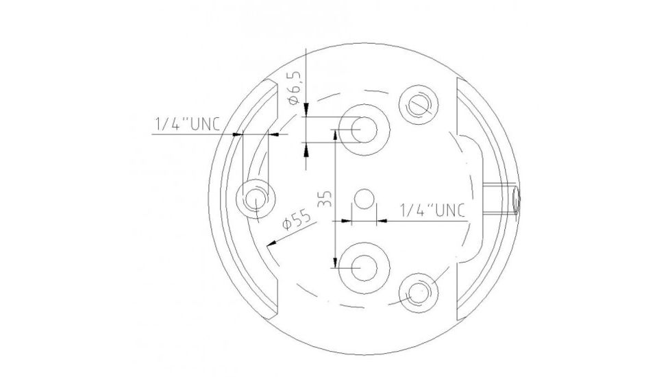 Berlebach Dovetail Clamp with Pressure Shoe