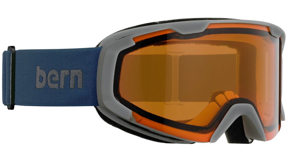 Bern Brewster X-Small Frame Goggles-Navy / Gray-Orange-X-Small