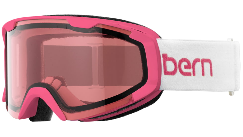Bern Brewster X-Small Frame Goggles-White/Pink-Rose-X-Small