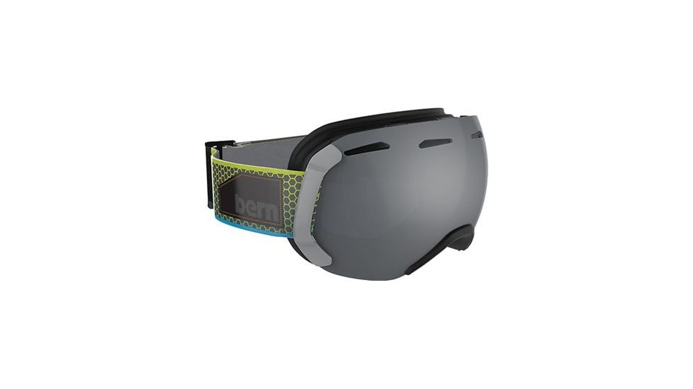 Bern Eastwood Large Frame Goggles, Cyan/Lime, GM01P17CLF
