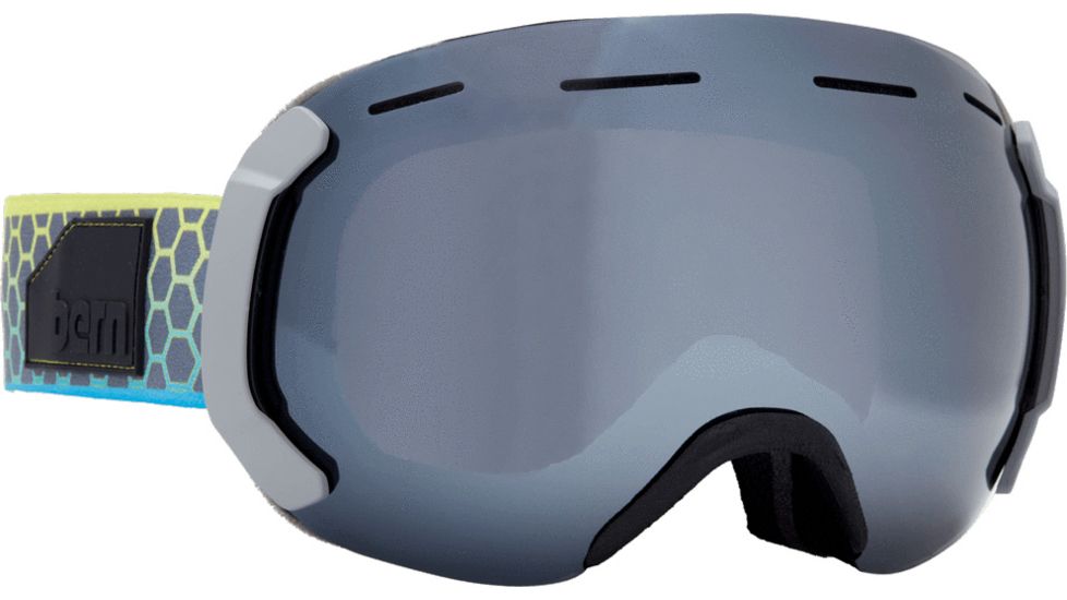 Bern Eastwood Large Frame Goggles, Cyan/Lime, GM01P17CLF