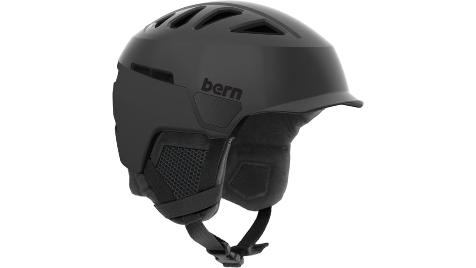 Bern Heist Helmet - Men's-Satin Black-Large