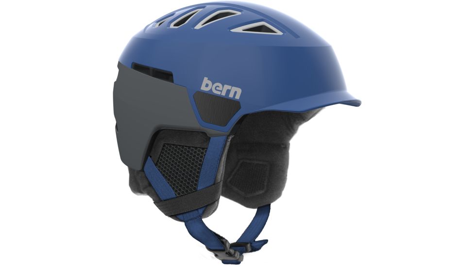 Bern Heist Helmet - Men's-Satin Blue-Small