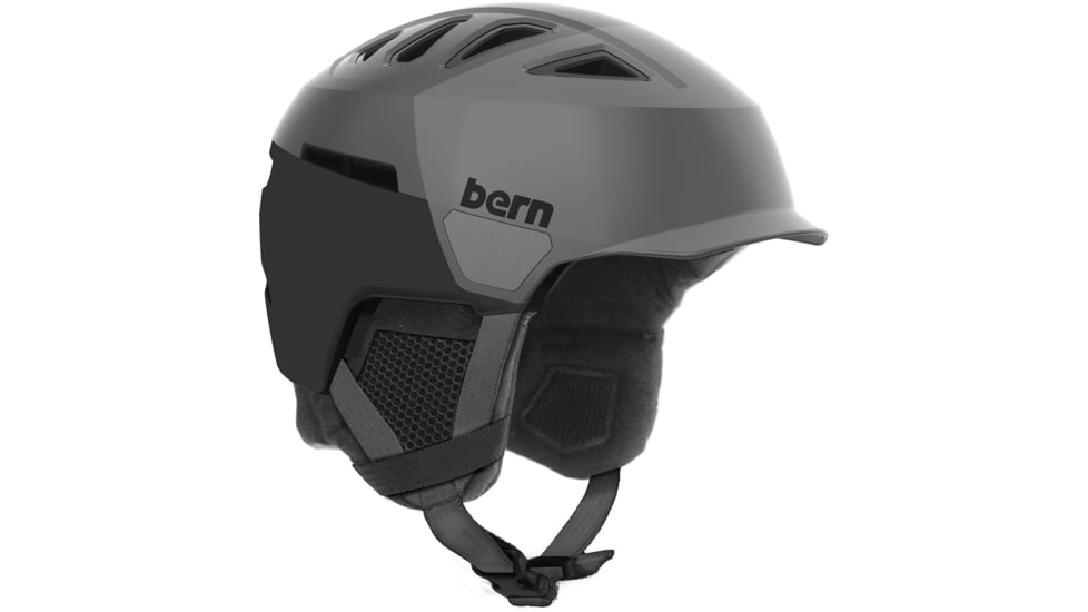 Bern Heist Helmet - Men's-Satin Grey-Medium