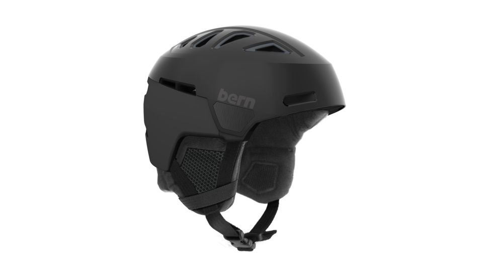 Bern Heist Helmet - Mens, Satin Black, Small SM01D17SBK1