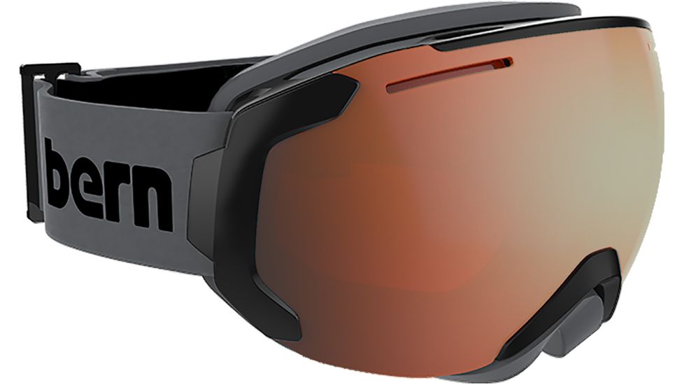 Bern Jackson Goggles - Men's-Grey-Orange Light Mirror