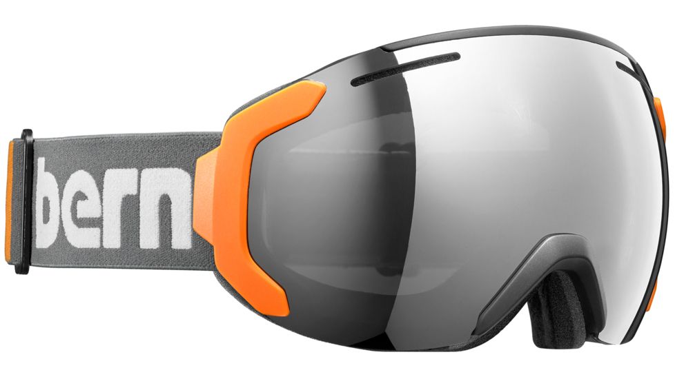 Bern Jackson Medium Frame Goggles-Grey/Orange-Grey Light Mirror-Medium