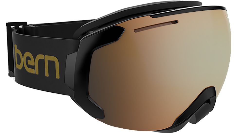 Bern Juno Goggles - Women's-Black-Gold Light Mirror