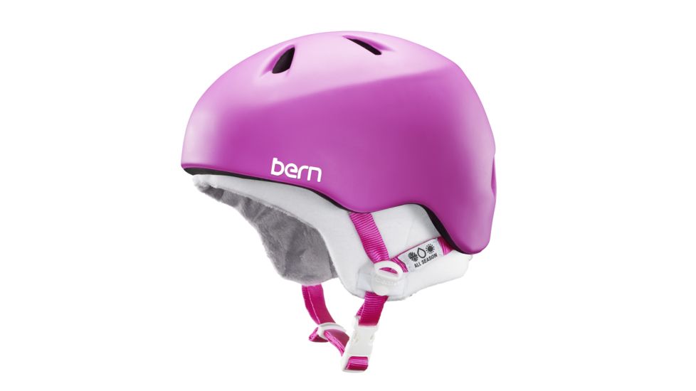 Bern Nina Helmet - Girl's-Magenta-S/M