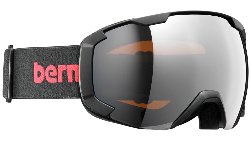 Bern Sawyer Small Frame Goggles-Black/Red-Orange Light Mirror-Small