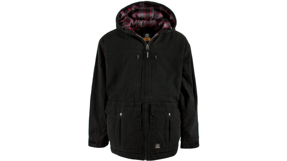 Berne Concealed Carry Echo One One Jacket - Men's, Black, Large, Tall, 92021332642