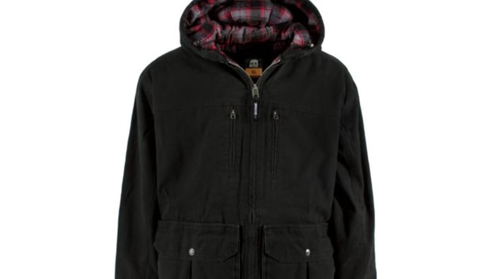 Berne Concealed Carry Echo One One Jacket - Men's, Black, Large, Tall, 92021332642